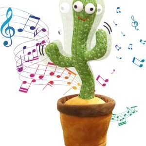 Cactus Perroquet,Jouet Cactus Enfants,Cactus Qui Danse, Jouet en Peluche pour Enfants,