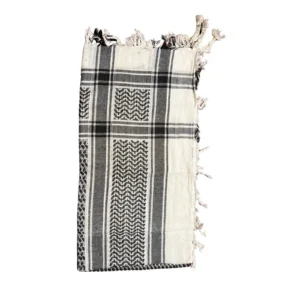 Foulard palestinienn Keffieh 100% Coton Foulard pour Homme et Femme