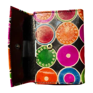 Portefeuille Ethnique Style Indien Femme Petit en Format