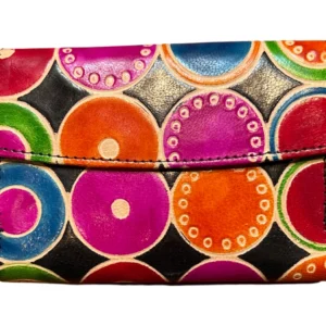 Portefeuille Ethnique Style Indien Femme Petit en Format