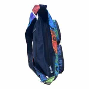 Sac bandoulière patchwork coloré bohème