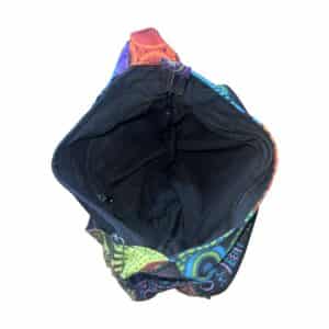 Sac bandoulière patchwork coloré bohème