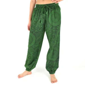 Pantalon Harem Bohème Unisexe – Motifs Mandala Ethniques
