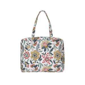 sac ethnique femme blanc imprimé fleuri