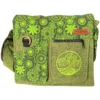 sac Macha bandoulière chanvre vert