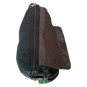 Sac bandoulière bohème mandala multicolore en toile
