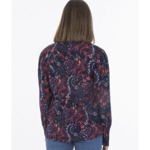 Blouse femme imprimée cachemire