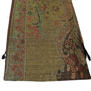 Écharpe Jacquard Cachemire Style Paisley