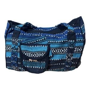 Sac de Voyage Ethnique en Tissu Tissé