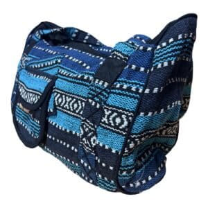 Sac de Voyage Ethnique en Tissu Tissé