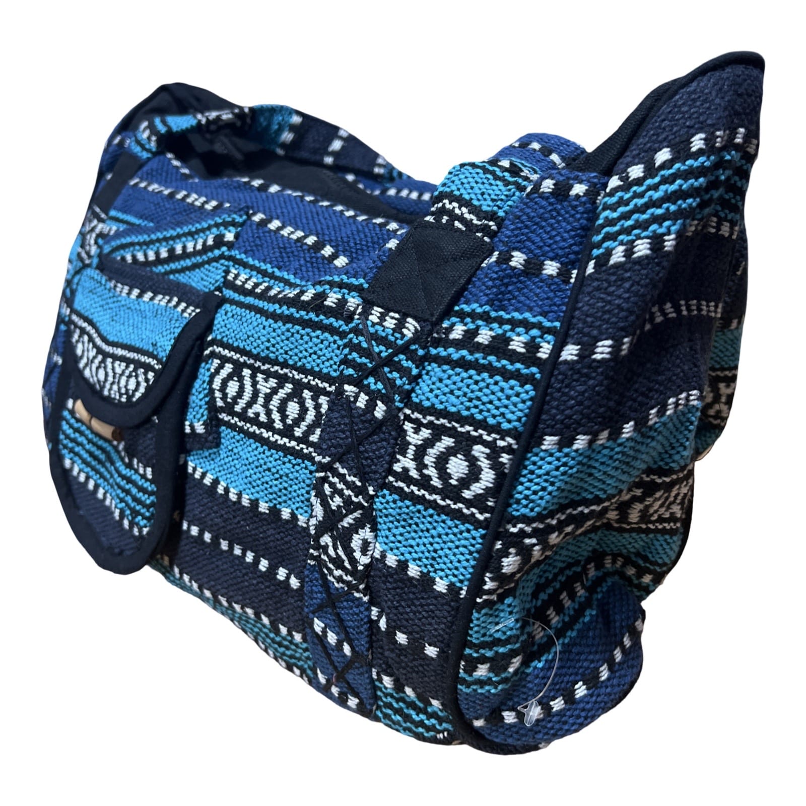 Sac de Voyage Ethnique en Tissu Tissé