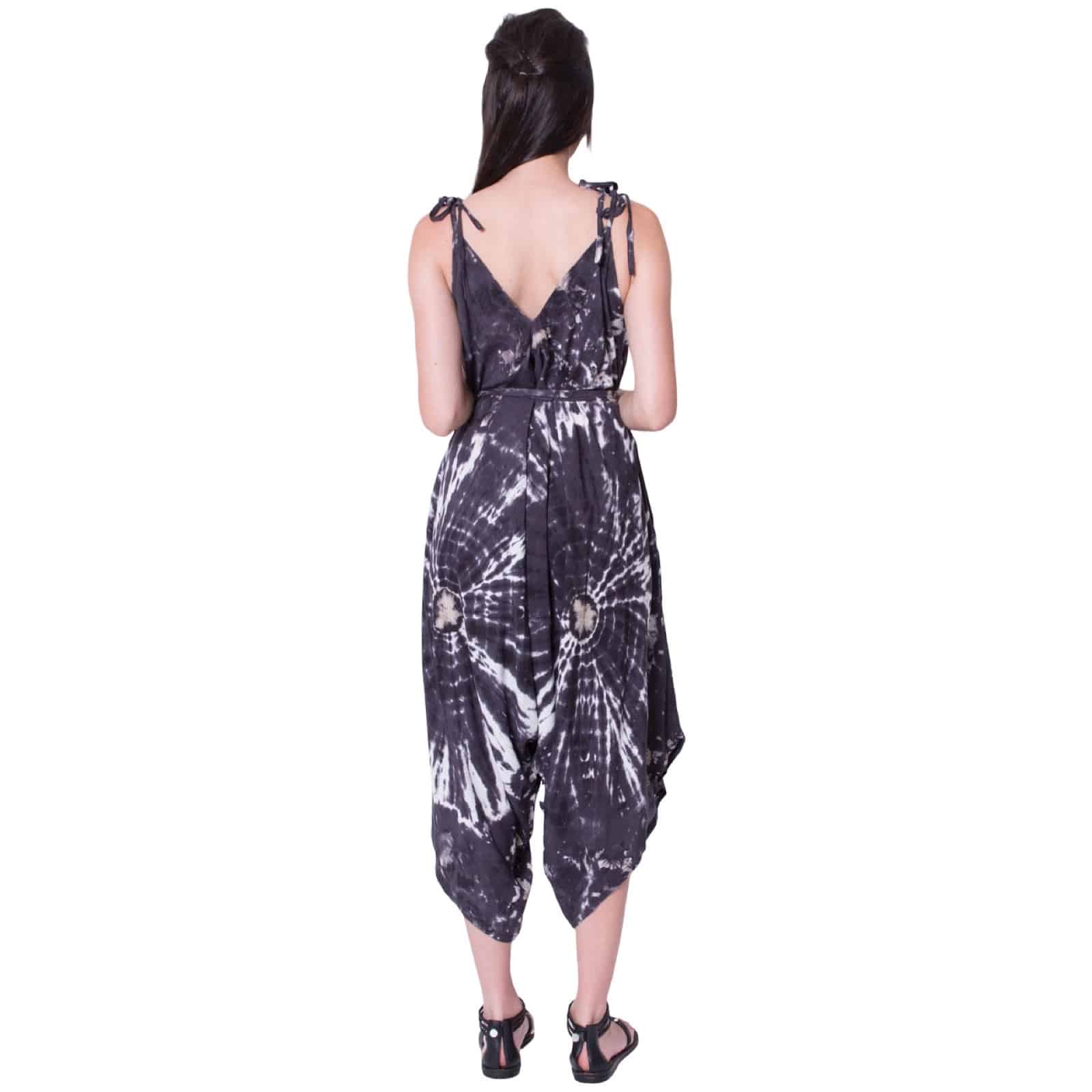 Salopette Femme Tie-Dye en Viscose