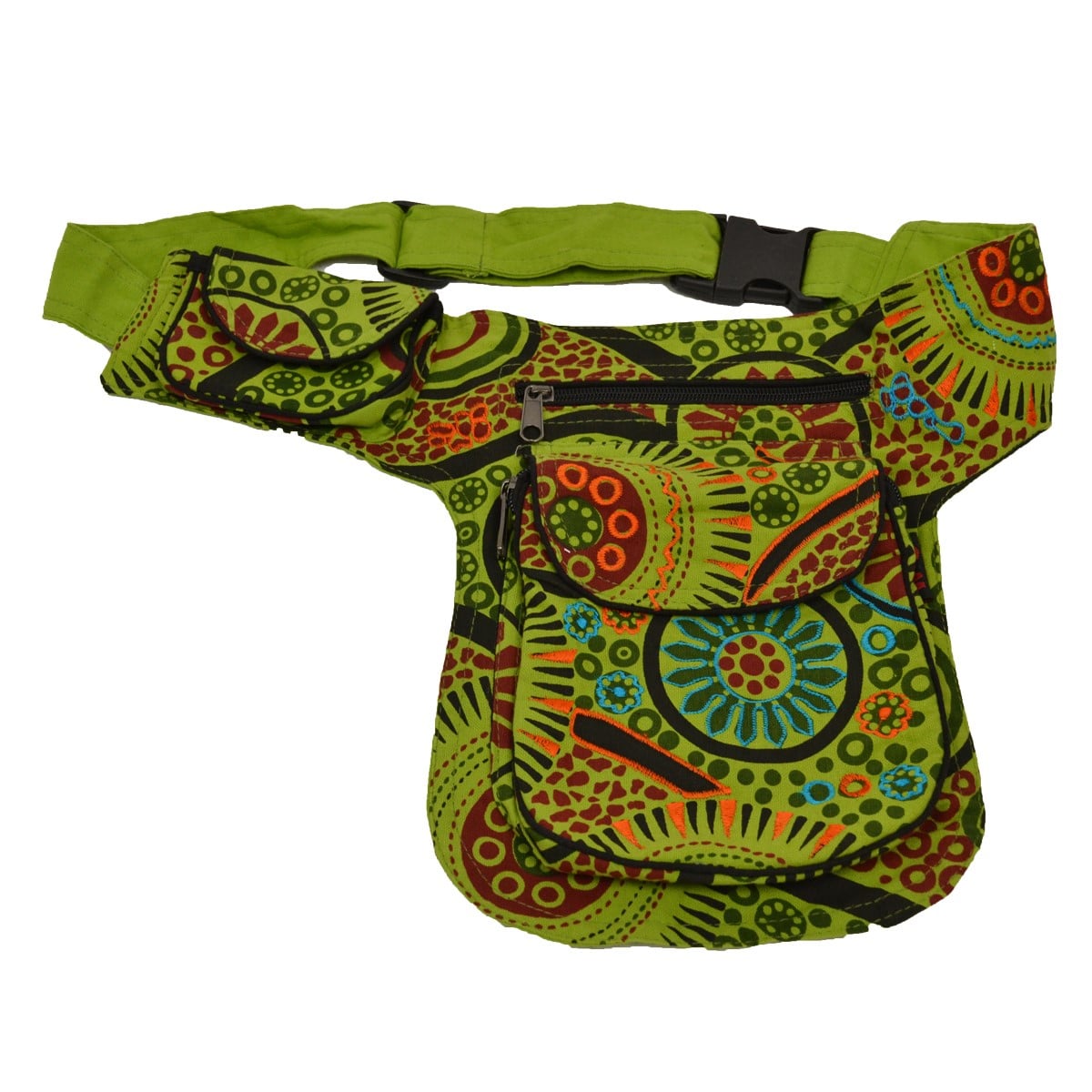 Sac Banane Ethnique Multipoches