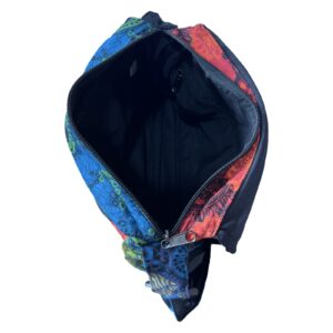 Sac Bandoulière Patchwork Bohème en Coton – Besace Ethnique Multicolore