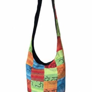 Sac Bandoulière Hippie Chic en Patchwork
