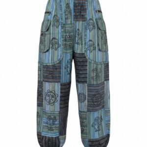 Pantalon Sarouel Patchwork Hippie & Boho