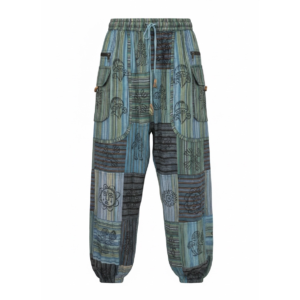 Pantalon Sarouel Patchwork Hippie & Boho