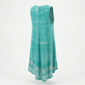 Robe Bohème Tie and Dye en Viscose