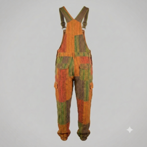 Salopette Patchwork Style Hippie