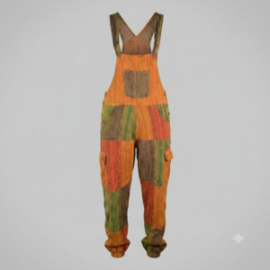 Salopette Patchwork Style Hippie