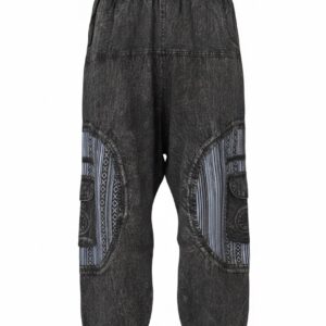 Pantalon Cargo Éthnique Baggy Style Boho
